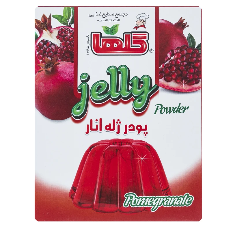 qualityq_90-47302 پودر ژله انار گلها - 100 گرم - تصویر 1