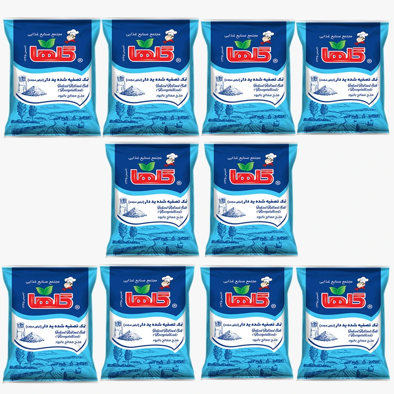 qualityq_90-47338 نمک گلها -700 گرم بسته 10 عددی - تصویر 1