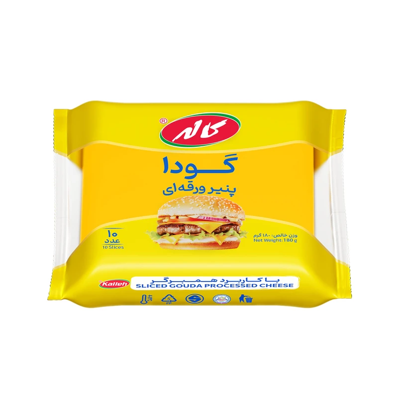 qualityq_90-4741 پنیر ورقه ای گودا کاله - 180 گرم - تصویر 1