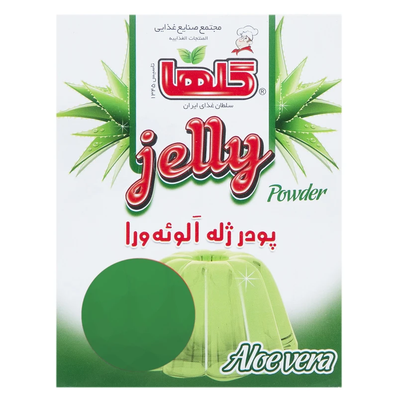 qualityq_90-47423 پودر ژله آلوئه ورا گلها مقدار 100 گرم - تصویر 1