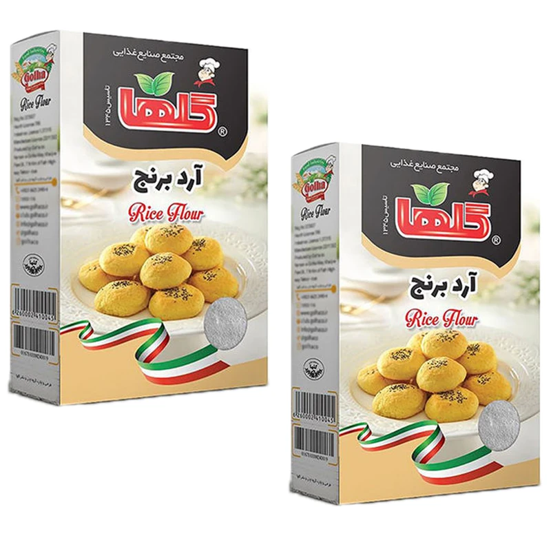 qualityq_90-47443 آرد برنج گلها - 300 گرم بسته 2 عددی - تصویر 1