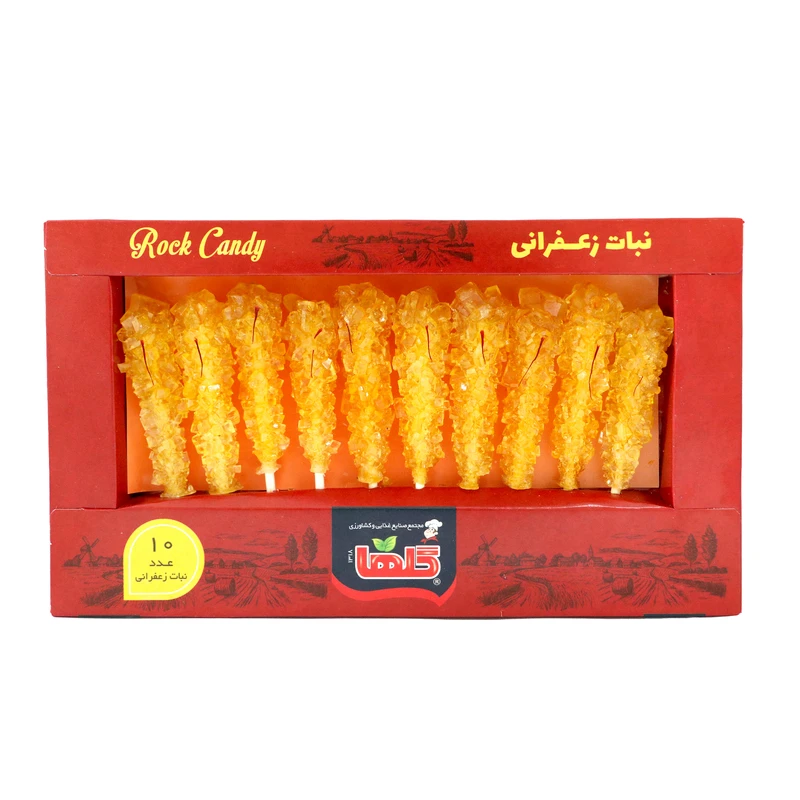 qualityq_90-47551 نبات چوبی زعفرانی گلها بسته 10 عددی - تصویر 1