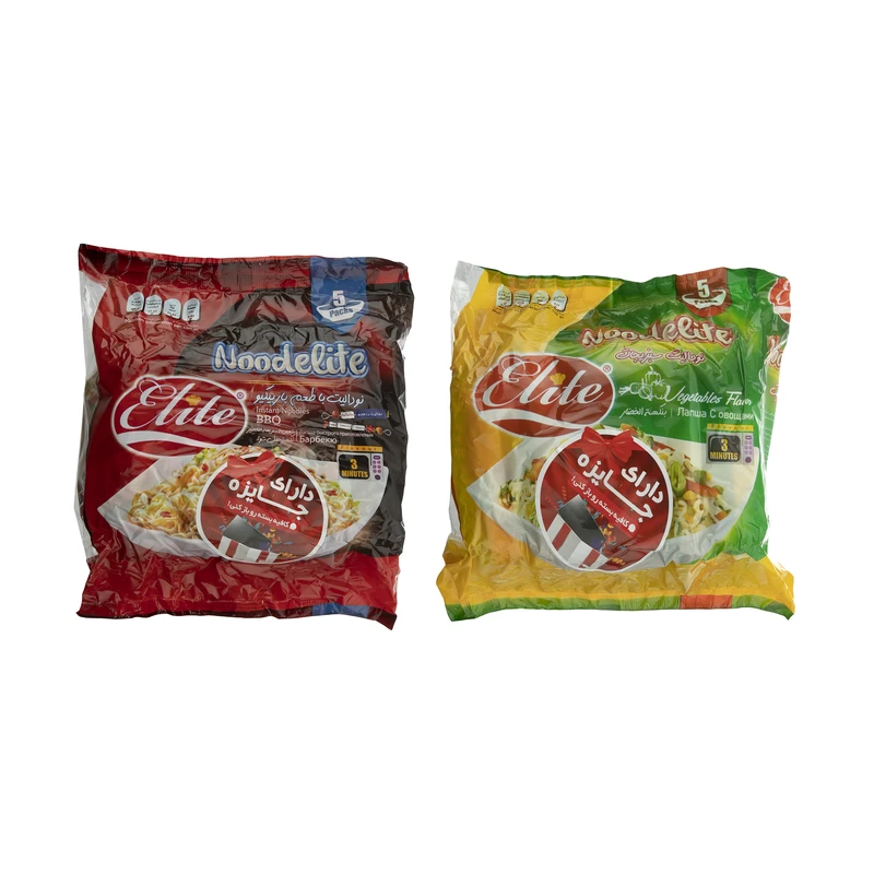 qualityq_90-47834 نودل با طعم باربیکیو و سبزیجات الیت - مجموعه 10 عددی - تصویر 1