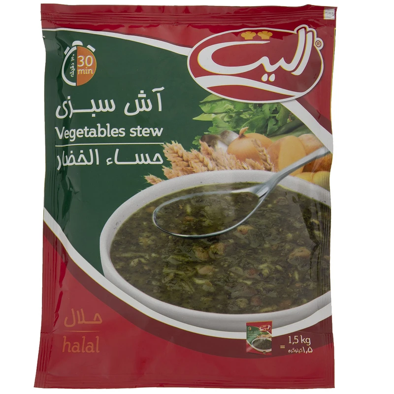 qualityq_90-47963 آش سبزی الیت مقدار 180 گرم - تصویر 1