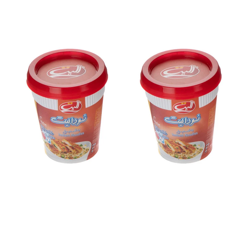 qualityq_90-47990 نودل نیمه آماده مرغ الیت - 65 گرم بسته 2 عددی - تصویر 1