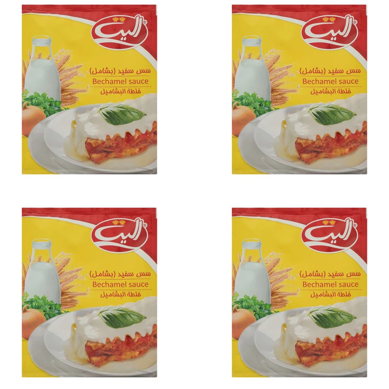 qualityq_90-48049 پودر سس سفید بشامل الیت - 65 گرم بسته 4 عددی - تصویر 1