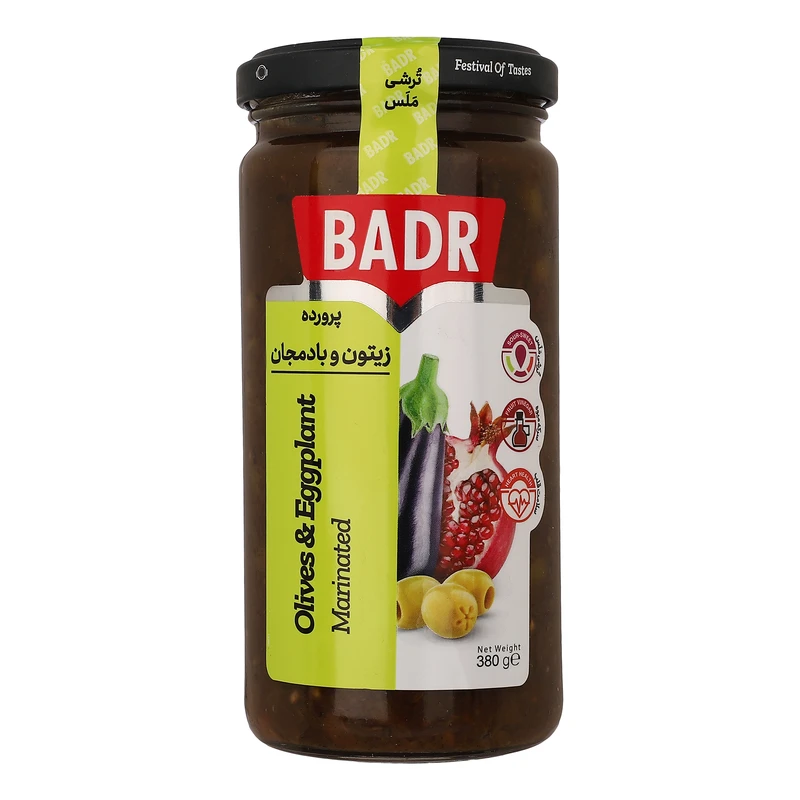qualityq_90-48618 پرورده زیتون و بادمجان بدر - 380 گرم - تصویر 1