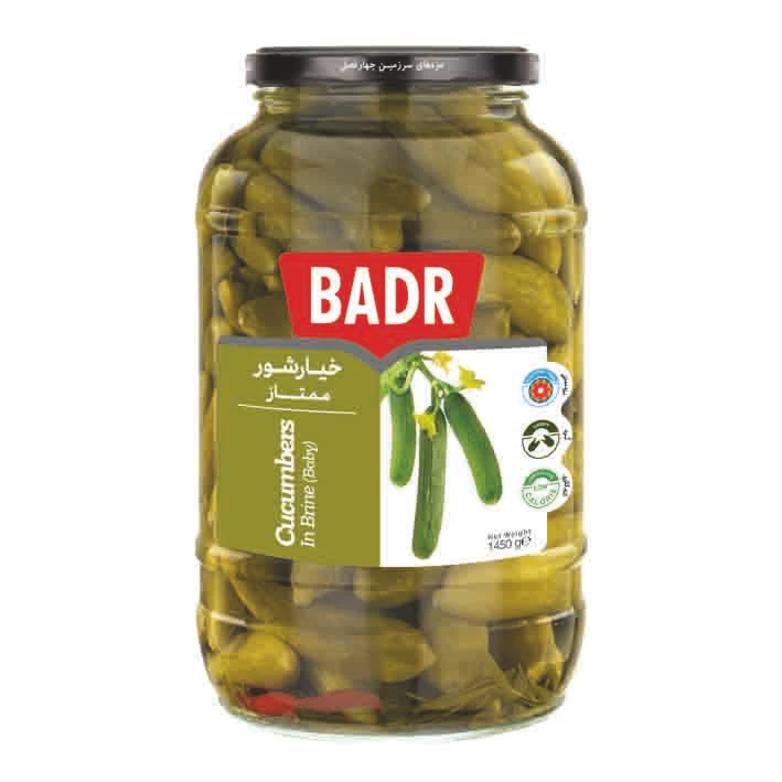 qualityq_90-48645 خیارشور ممتاز بدر - 1450 گرم - تصویر 1