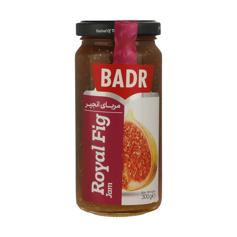 qualityq_90-48758 مربای انجیر بدر - 300 گرم - تصویر 1