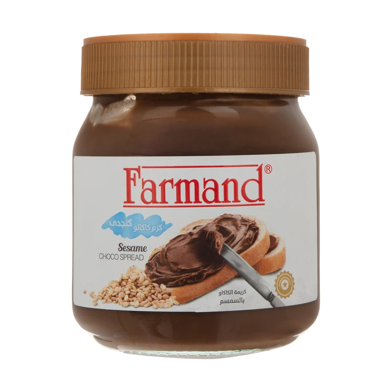 qualityq_90-49117 کرم کاکائو کنجدی فرمند - 330 گرم - تصویر 1