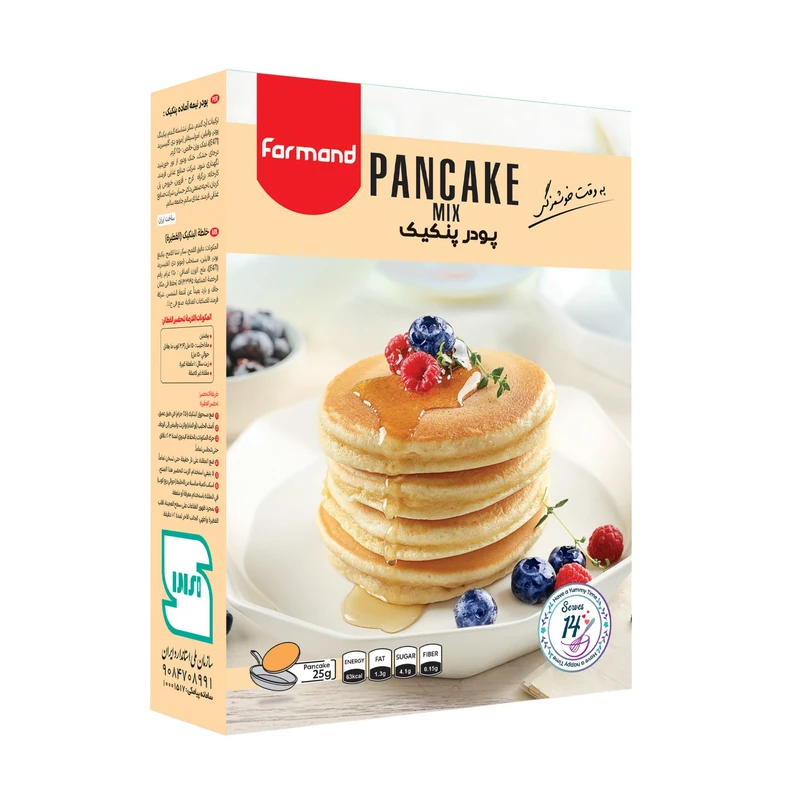 qualityq_90-49138 پودر پنکیک فرمند - 250 گرم - تصویر 1