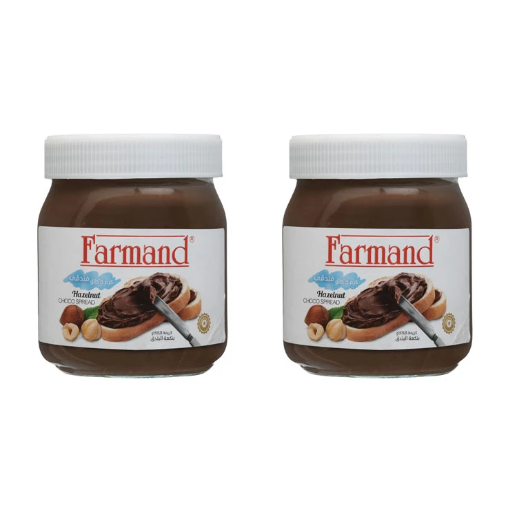 qualityq_90-49434 کرم کاکائو فندقی فرمند - 350 گرم مجموعه 2 عددی - تصویر 1