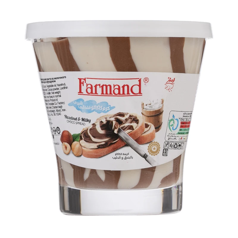 qualityq_90-49688 کرم کاکائو فندقی شیری فرمند - 100 گرم - تصویر 1