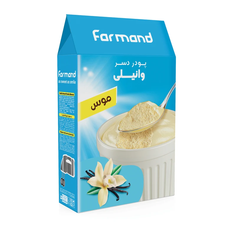 qualityq_90-49827 پودر دسر وانیلی فرمند - 100 گرم - تصویر 1