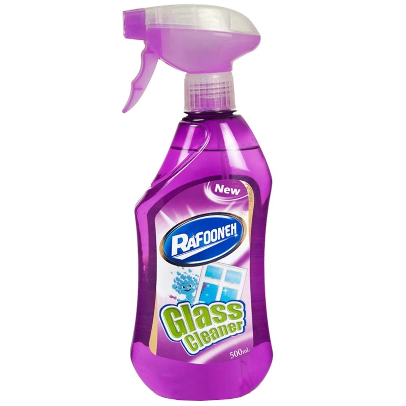 qualityq_90-50255 شیشه پاک کن بنفش رافونه حجم 500 میلی لیتر - تصویر 1