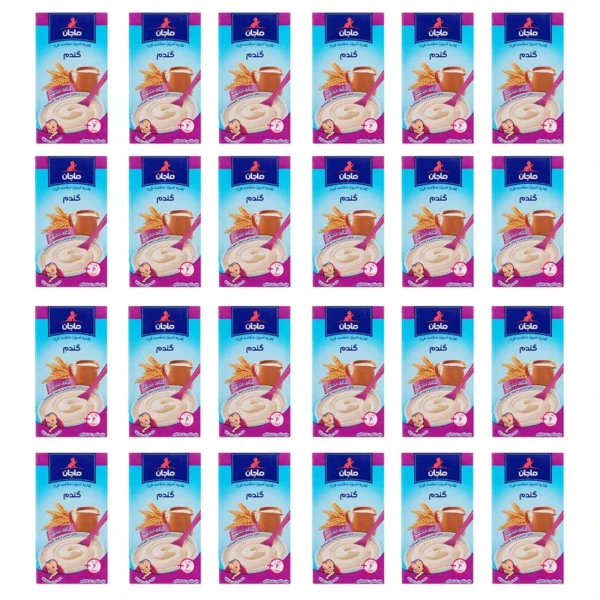 پوره گندم کاله مقدار 135 گرم بسته 24 عددی