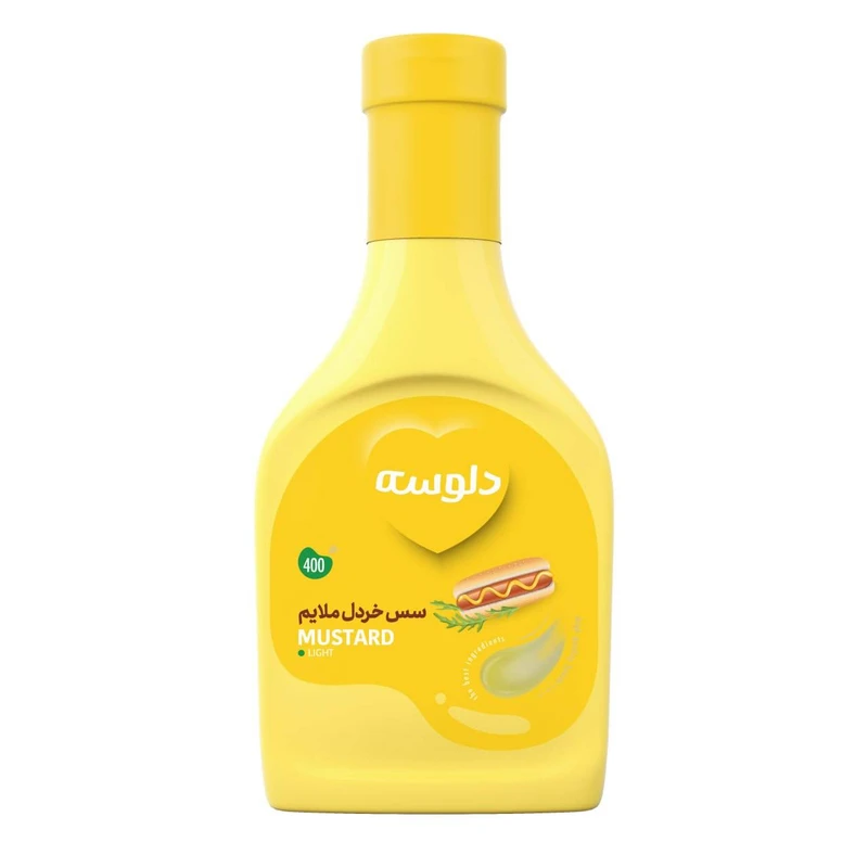 qualityq_90-51546 سس خردل ملایم دلوسه - 400 گرم - تصویر 1