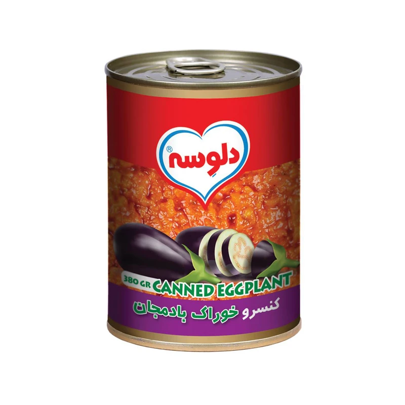 qualityq_90-51689 کنسرو خوراک بادمجان دلوسه - 380 گرم - تصویر 1
