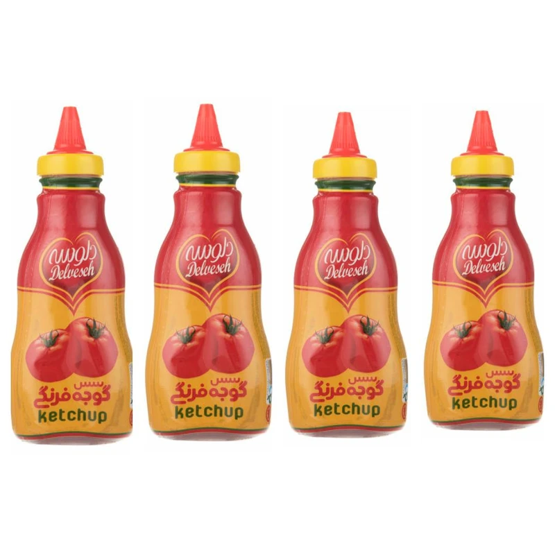 qualityq_90-51772 سس گوجه فرنگی دلوسه - 400 گرم بسته 4 عددی - تصویر 1