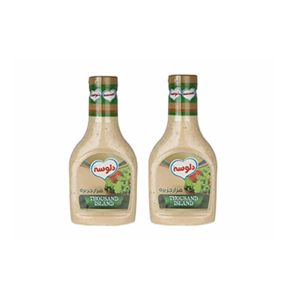 qualityq_90-51778 سس هزار جزیره دلوسه - 480 گرم بسته ۲ عددی - تصویر 1