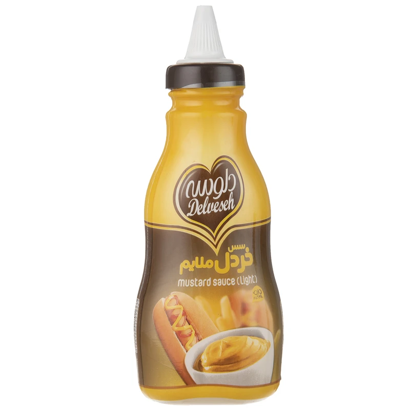 qualityq_90-51928 سس خردل ملایم دلوسه مقدار 380 گرم - تصویر 1