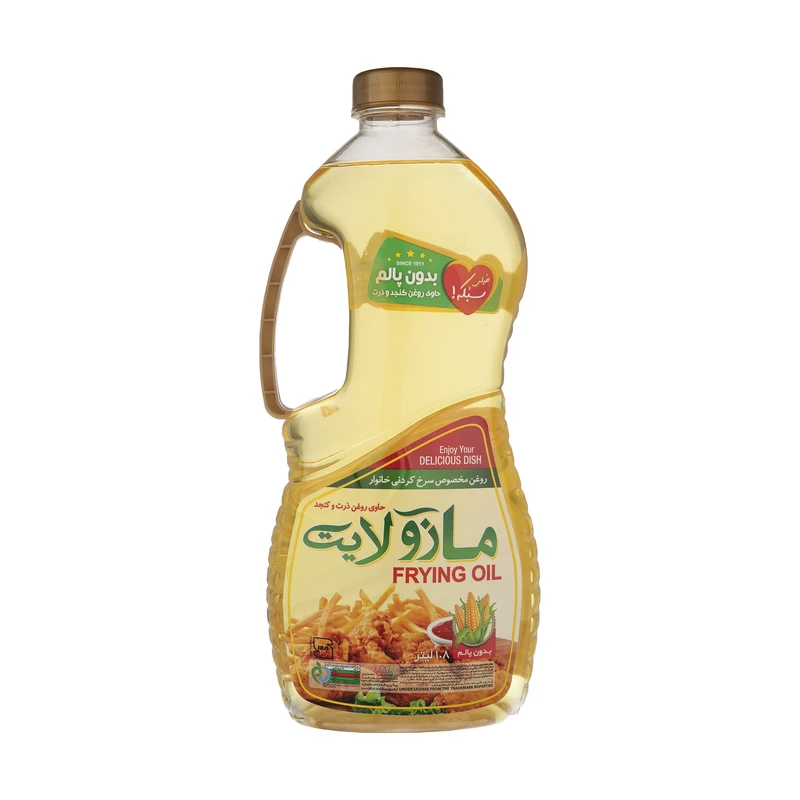 qualityq_90-52159 روغن سرخ کردنی ذرت و کنجد مازولایت - 1.8 لیتر - تصویر 1