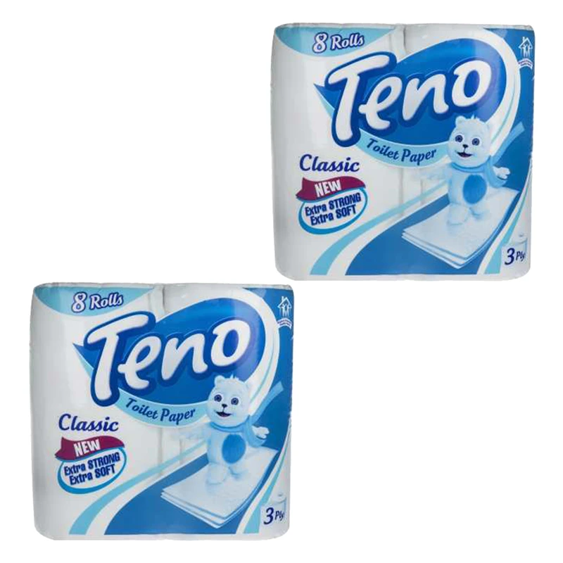 qualityq_90-52685 دستمال توالت تنو مدل 28 مجموعه 2 عددی - تصویر 1