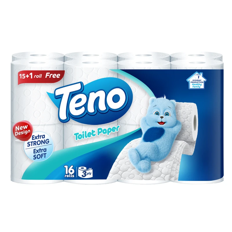 qualityq_90-52709 دستمال توالت تنو مدل Classic بسته 16 عددی - تصویر 1