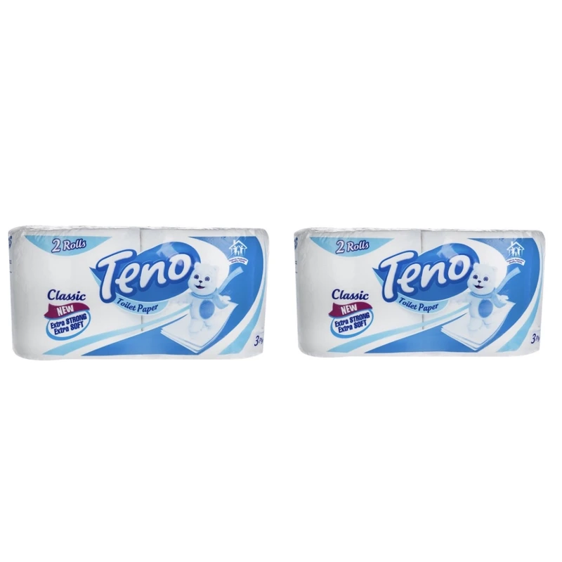 qualityq_90-52797 دستمال توالت تنو مدل classic 6j مجموعه 2 عددی - تصویر 1