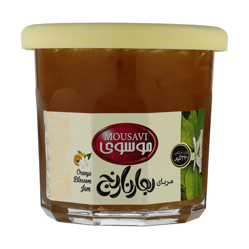 qualityq_90-53150 مربای بهار نارنج موسوی - 320 گرم - تصویر 1