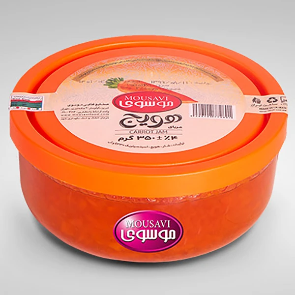 qualityq_90-53189 مربا هویج موسوی -350 گرم - تصویر 1