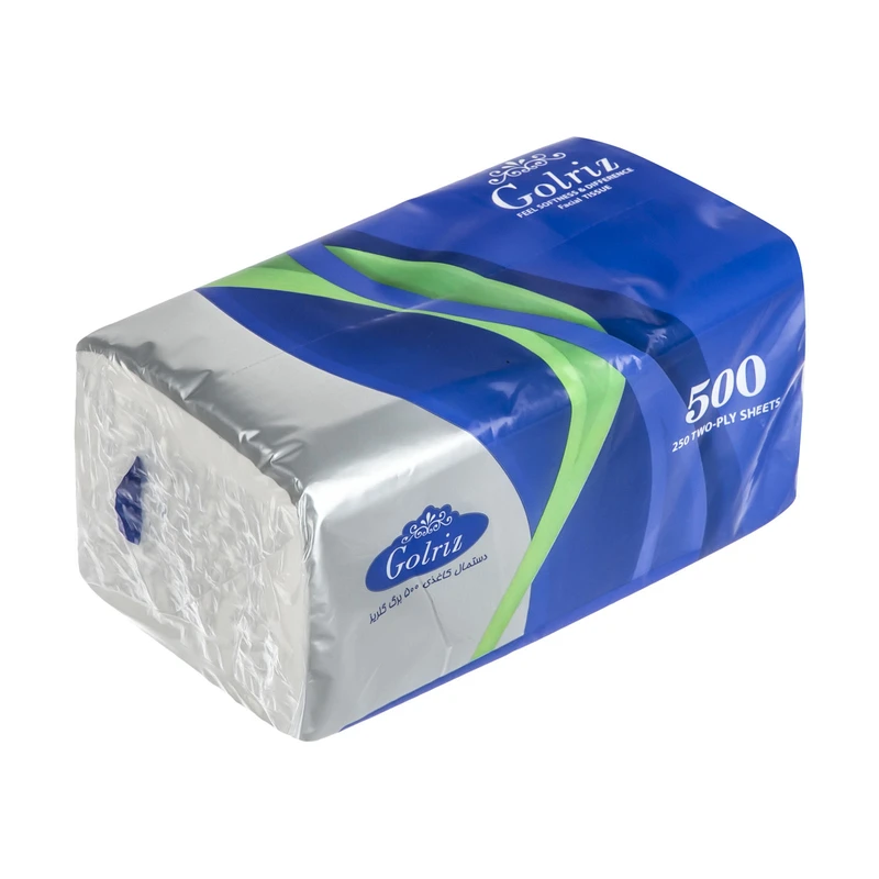 qualityq_90-53451 دستمال کاغذی 500 برگ گلریز مدل D500 - تصویر 1