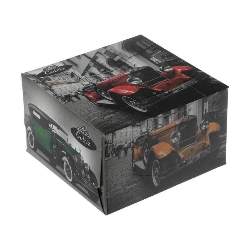 qualityq_90-53458 دستمال کاغذی 50 برگ گلریزگلدار طرح ماشين کلاسیک 2 - تصویر 1