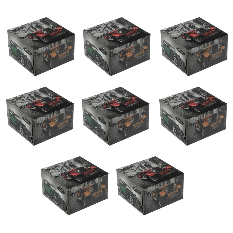 qualityq_90-53581 دستمال کاغذی 50 برگ گلریز مدل ماشين کلاسیک بسته 8 عددی - تصویر 1