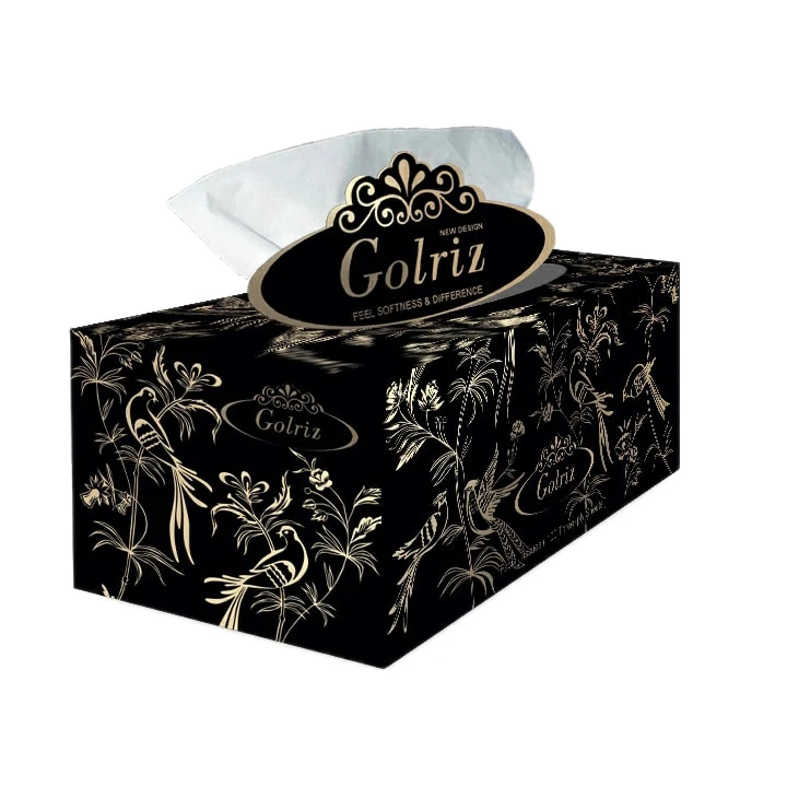 qualityq_90-53735 دستمال کاغذی 100 برگ گلریز مدل گلستان - تصویر 1