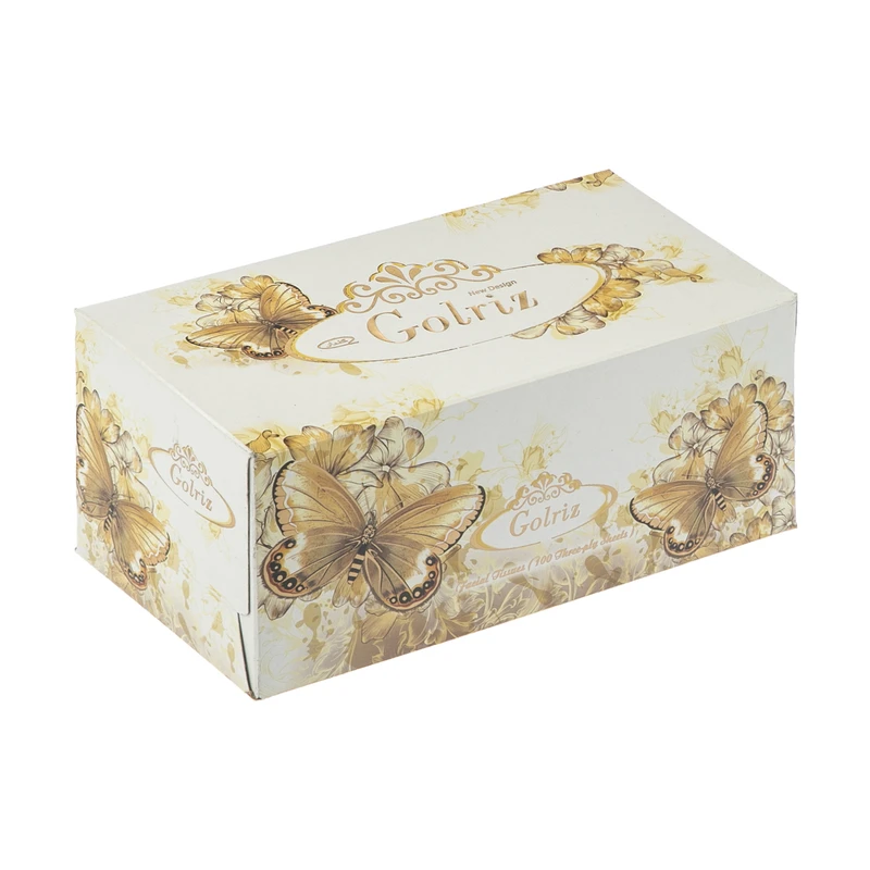 qualityq_90-53764 دستمال کاغذی 100 برگ گلریز مدل آذین - تصویر 1