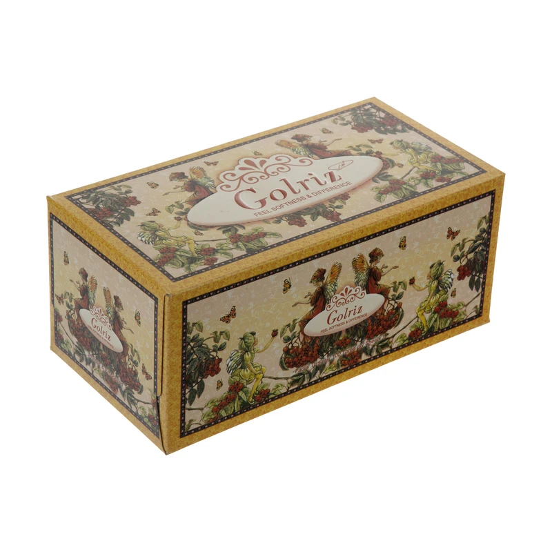 qualityq_90-53821 دستمال کاغذی 100 برگ گلریز گلدار طرح پریا - تصویر 1