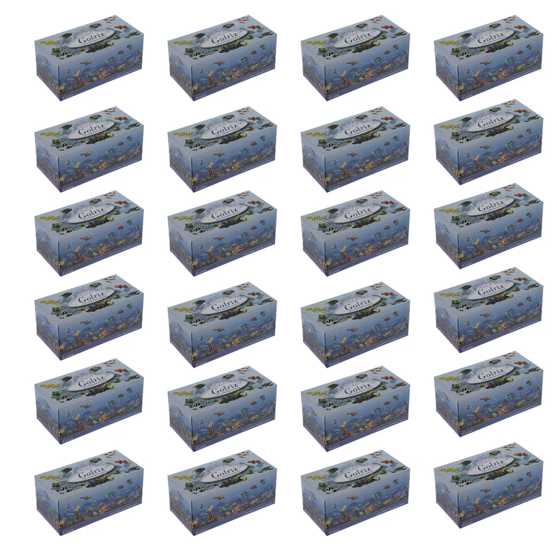 qualityq_90-53878 دستمال کاغذی 100 برگ گلریز مدل آکواریوم بسته 24 عددی - تصویر 1