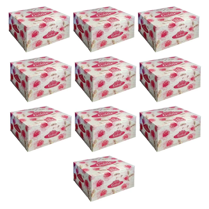 qualityq_90-53931 دستمال کاغذی 50 برگ گلریز مدل معطر کد 01 مجموعه 10 عددی - تصویر 1