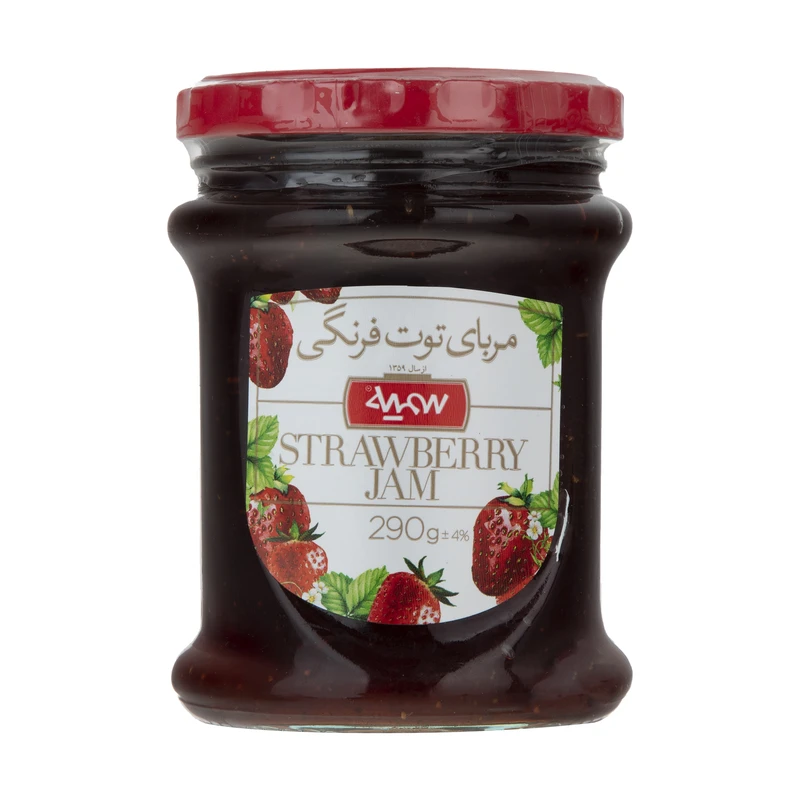 qualityq_90-54503 مربای توت فرنگی سمیه - 290 گرم - تصویر 1