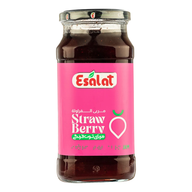 qualityq_90-54945 مربای توت فرنگی اصالت - 750 گرم - تصویر 1