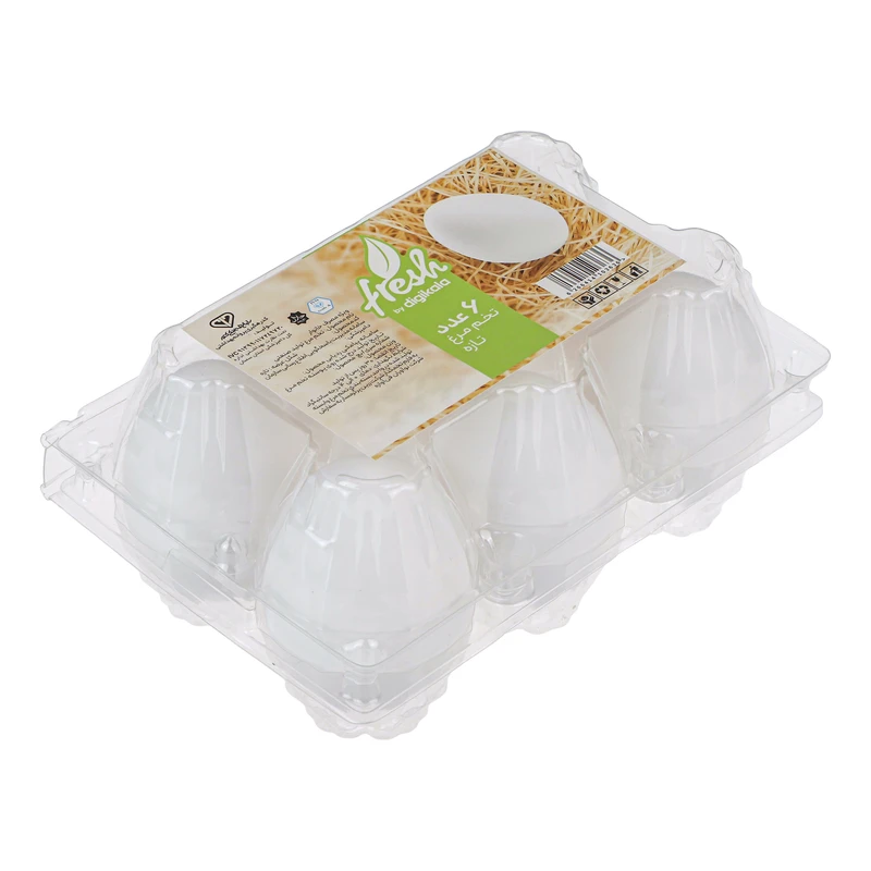 qualityq_90-55405 تخم مرغ گرید A فرش بسته 6 عددی - تصویر 1