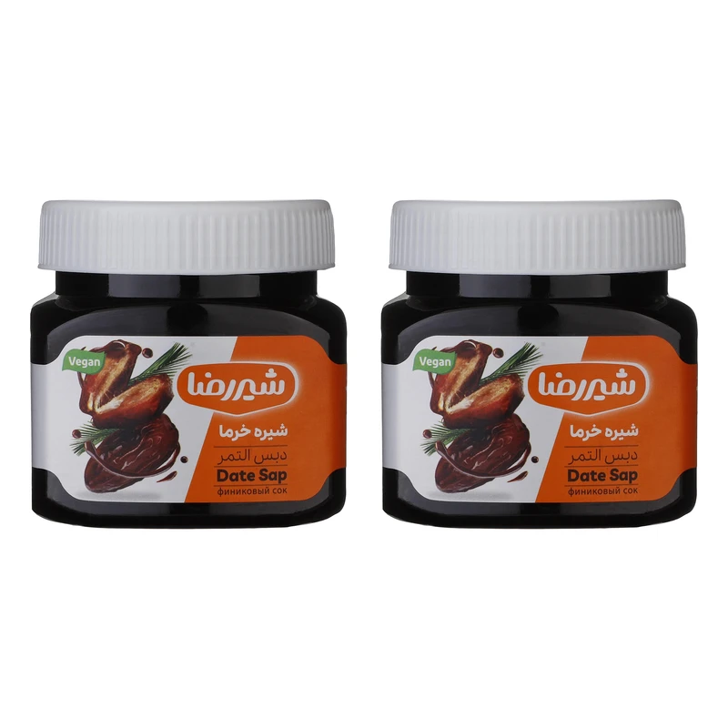 qualityq_90-56892 شیره خرما شیررضا - 450 گرم مجموعه 2 عددی - تصویر 1