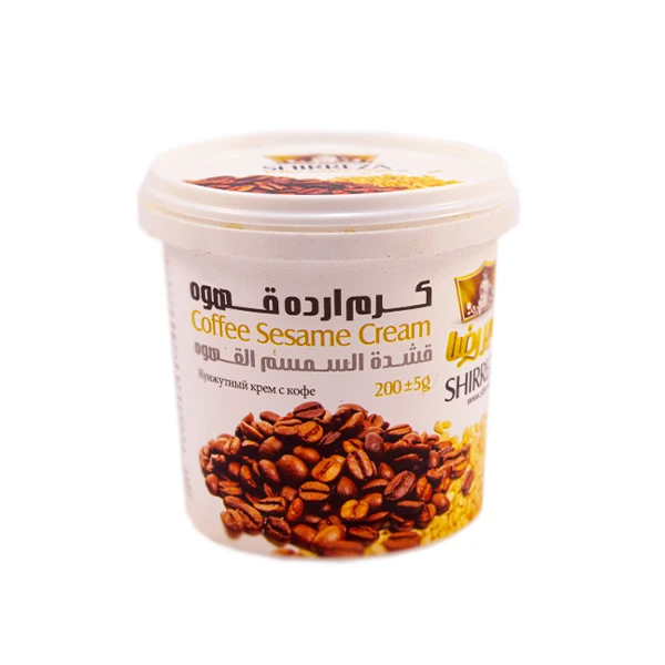 qualityq_90-56948 کرم ارده قهوه شیررضا - 185 گرم - تصویر 1