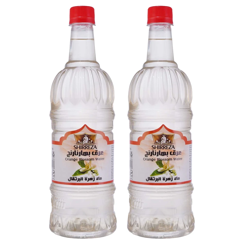 qualityq_90-57014 عرق بهارنارنج شیررضا - 900 گرم بسته 2 عددی - تصویر 1