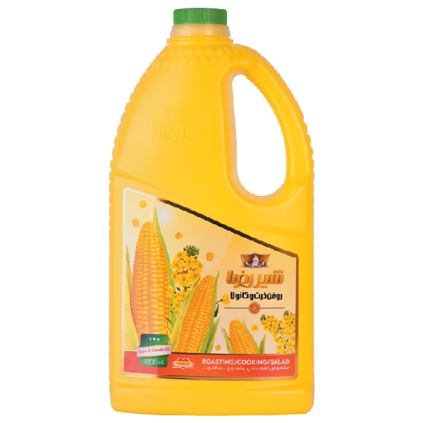 qualityq_90-57189 روغن ذرت و کانولا شیررضا - 1.8 لیتر - تصویر 1