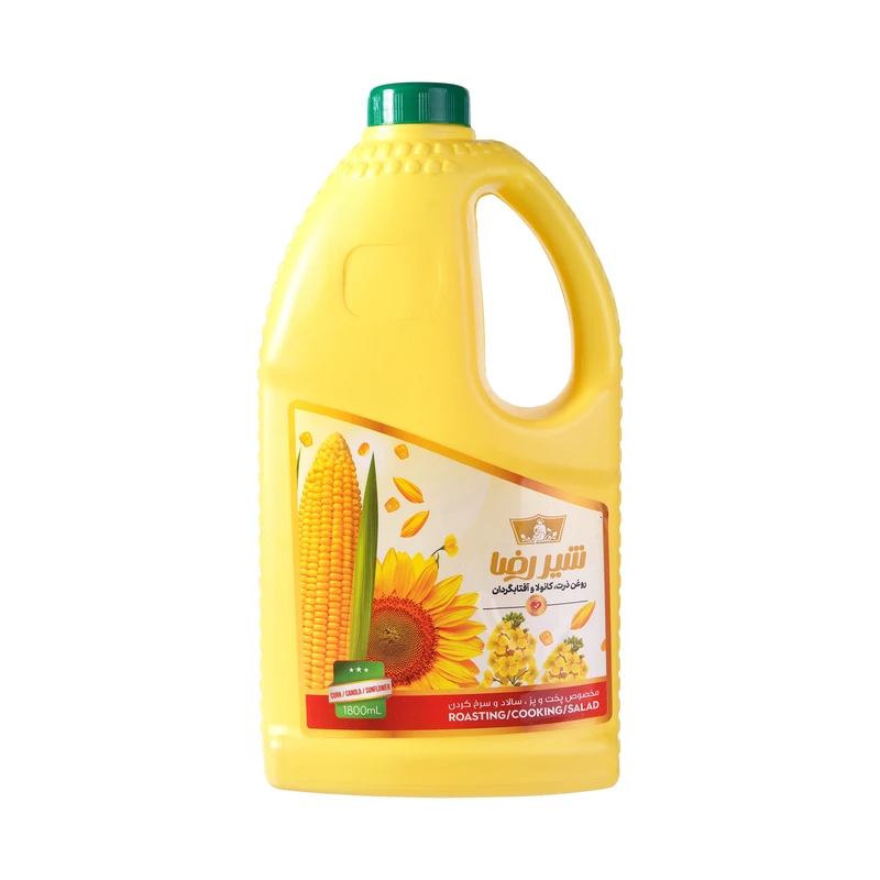 qualityq_90-57226 روغن ذرت و کانولا و آفتابگردان شیررضا - 1.8 لیتر - تصویر 1