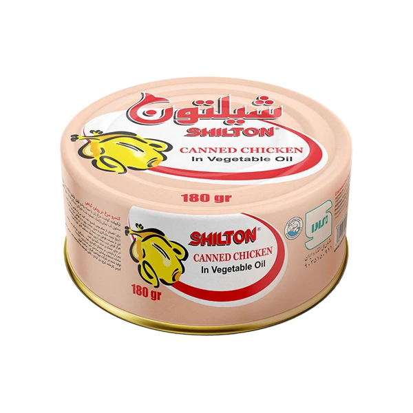 qualityq_90-57354 کنسرو مرغ در روغن گیاهی شیلتون - 180 گرم - تصویر 1