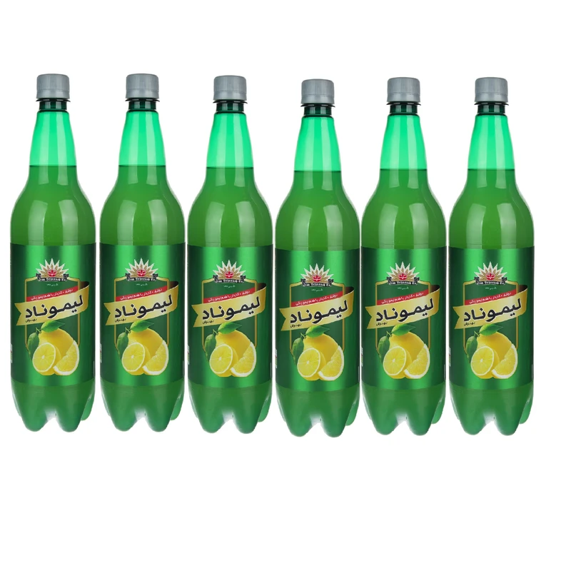 qualityq_90-59007 ماءالشعیر مالت با طعم لیمو بهنوش - 1 لیتر بسته 6 عددی - تصویر 1