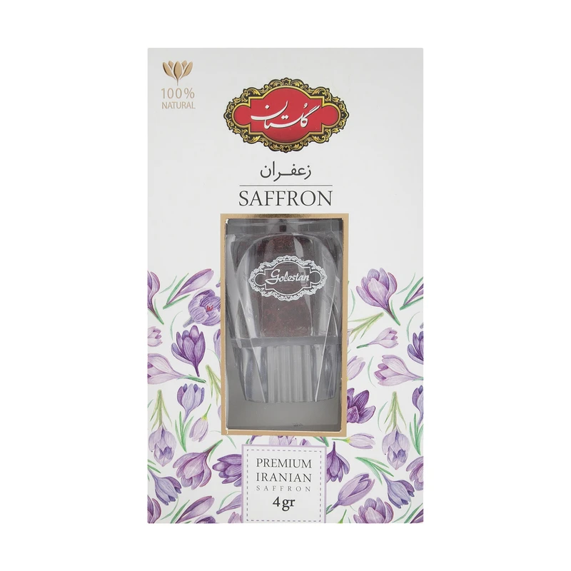 qualityq_90-5995 زعفران گلستان - 4 گرم - تصویر 1
